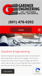 Mobile Screenshot of gardnerengineering.net